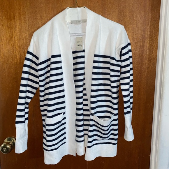 Loft Open Cardigan Sweater Size XS Petite - Picture 1 of 2